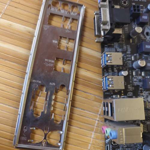 華碩B150M-K有擋片合適舊電腦維修100%正常使用