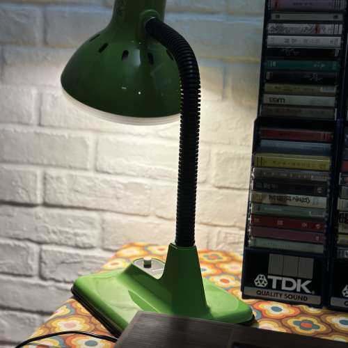 出售 昭和時期 vintage National樂聲 座枱燈一箋，100%正常，整體九成新，款式經典...