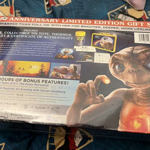 E.T. 外星人 40週年4K+2k 限量套裝藍光碟 ET. The Extra-Terrestrial - 40th Anniv...
