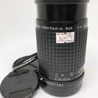 99% New Pentax 200mm F4手動鏡頭, 深水埗門市可購買