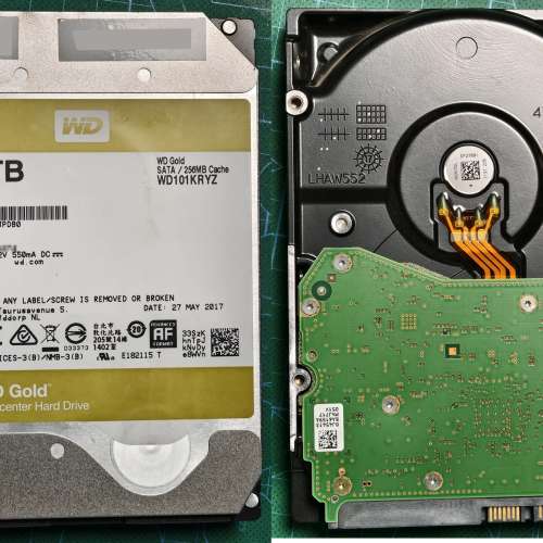 WD Gold Enterprise Class SATA HDD - 10TB Western Digital Harddisk 硬碟