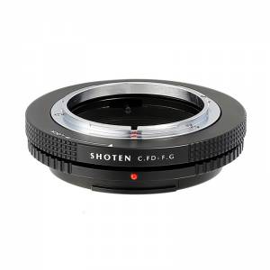 SHOTEN Lens Adapter - Compatible with Canon FD & FL 35mm SLR Lens To Fujifilm G