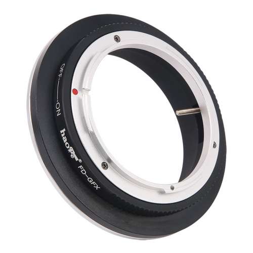 HAOGE Lens Adapter - Compatible with Canon FD & FL 35mm SLR Lens To Fujifilm G