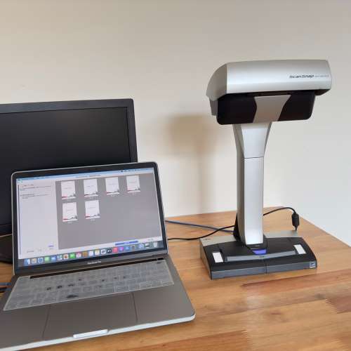 富士通SV600扫描仪高拍仪高清扫描  A3幅面