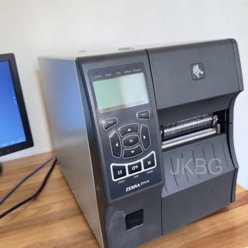 斑马ZT410打印机 300DPI 工业标签机 原装机 完美不断线电商标签