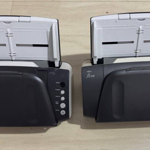 富士通fi7140/7140Q扫描仪 高速高清双面A4文件扫描仪原装机