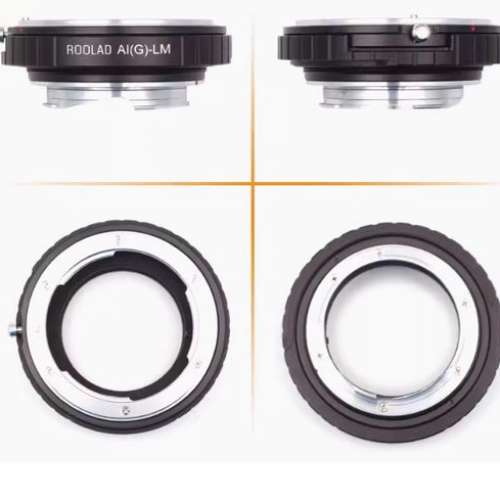 Roolad Nikon F Mount G-Type D/SLR Lens To Leica M Mount Rangefinder Cameras 金...