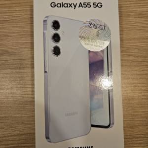 99%新Samsung Galaxy A55行貨藍白色256G