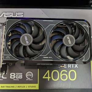 ASUS RTX 4060 Dual v2 8Gb【有單，盒full set，保養】