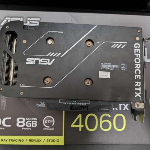 ASUS RTX 4060 Dual v2 8Gb【有單，盒full set，保養】