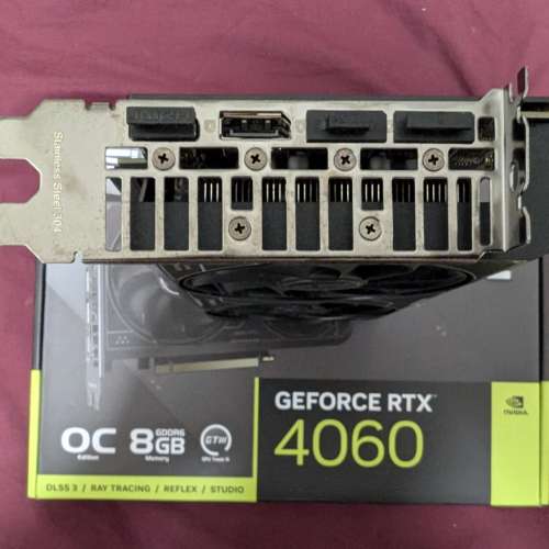 ASUS RTX 4060 Dual v2 8Gb【有單，盒full set，保養】