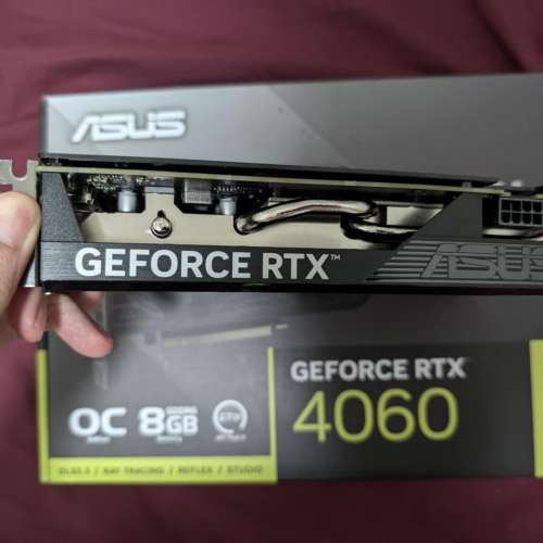 ASUS RTX 4060 Dual v2 8Gb【有單，盒full set，保養】