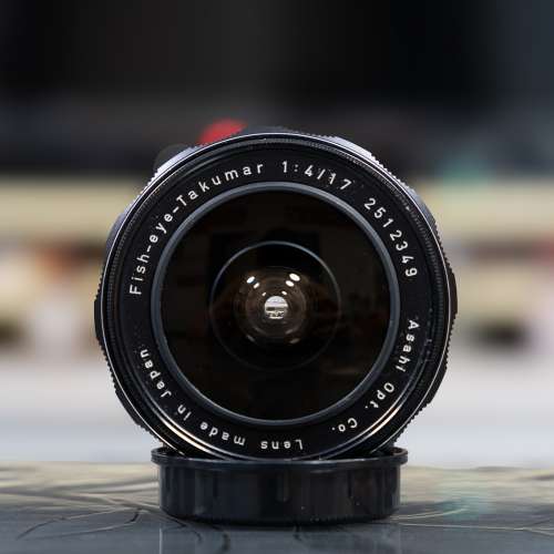Takumar fisheye 17mm f4 m42