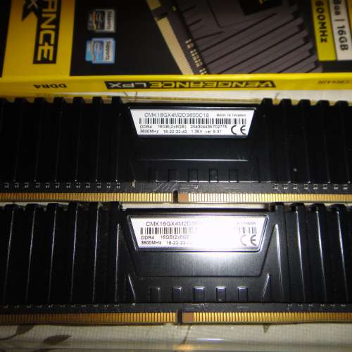 Corsair Vengeance LPX DDR4 DRAM 3600 C18 16GB Kit (2x8GB)
