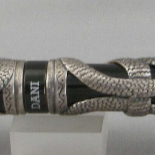 DaniTrio Phantas I Black w/Snake Overlay Fountain Pen(墨水筆)