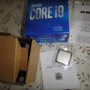 Intel® Core™ i9-10900 處理器 2.8GHz 20 MB 快取記憶體 Socket 1200