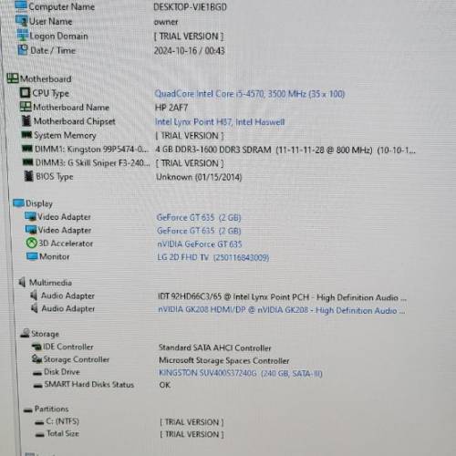 HP slimline 400細機