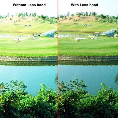 37mm Metal Screw-in Lens Hood For Wide Angle Lens