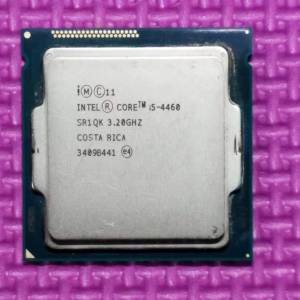 intel CPU i5 4460