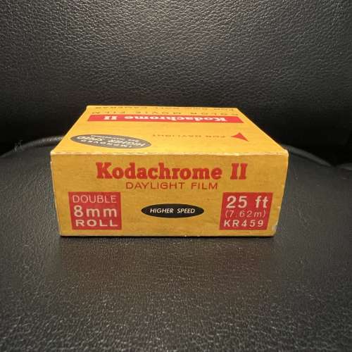 Expired Kodak 8mm Kodachrome II Color Movie Film