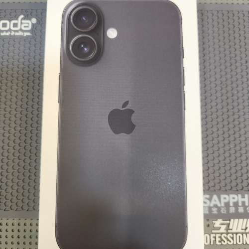 全新 iPhone 16 行機256gb 黑色全新 未開封 未激活