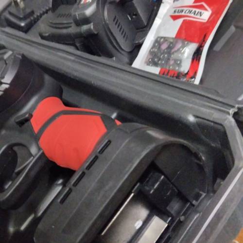 21V六寸迷你電鍊鋸連二電