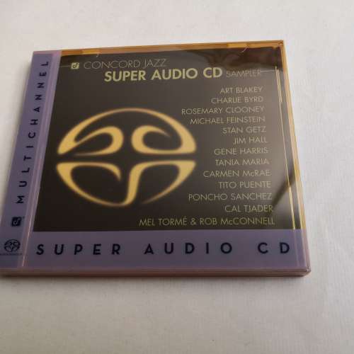 SUPER AUDIO CD SAMPLER CONCORD JAZZ 美版