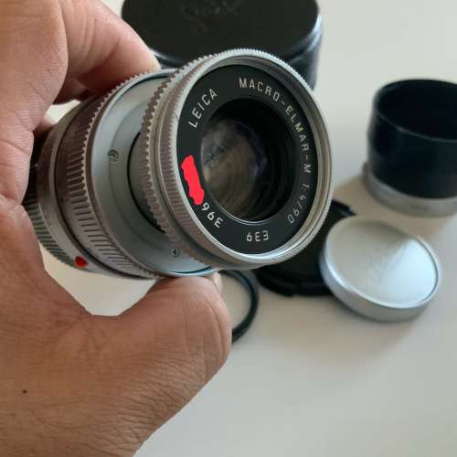 Leica Elmar-Macro 90 in silver