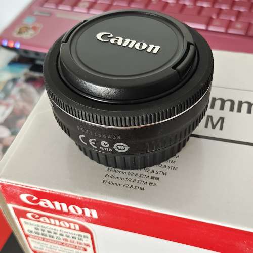 Canon EF 40mm f/2.8 STM（9成半新）