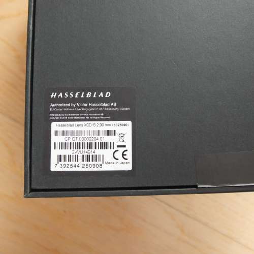 Hasselblad XCD 90mm f/3.2