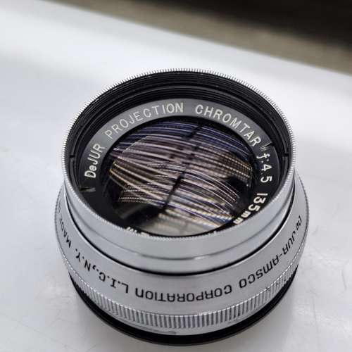 DEJUR PROJECTION CHROMTAR 135MM F4.5 COVER 4X5 M42腳