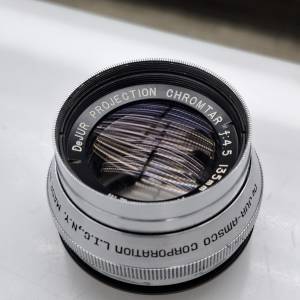 DEJUR PROJECTION CHROMTAR 135MM F4.5 COVER 4X5 M42腳