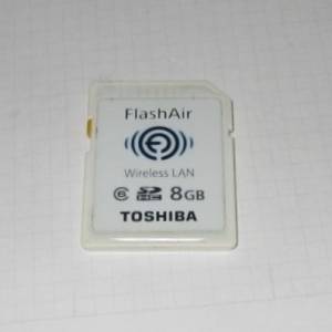 TOSHIBA  東芝 FLASH AIR WIRELESS LAN (CLASS 6 ) 8GB SD CARD