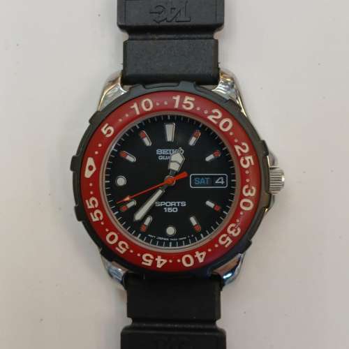 Vintage Seiko 7N33-6A90 Sport 150 Quartz Watch