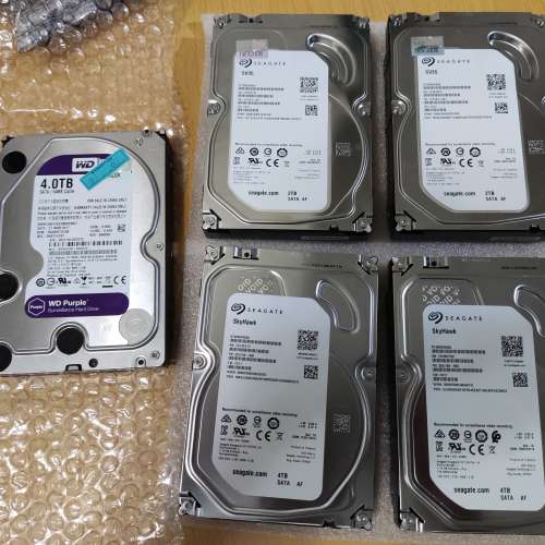 WD & SEAGATE 2TB/4TB  SATA  HDD -100% WORK(14日保)