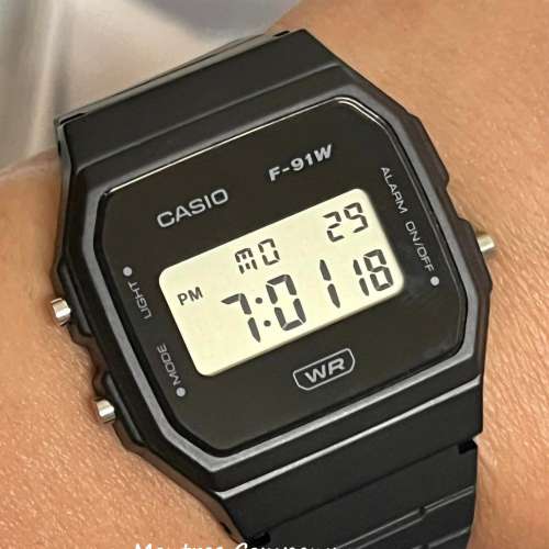 Montres Company 香港註冊公司(31年老店) 卡西歐 CASIO  七年電池壽命 F91 F91WB F...