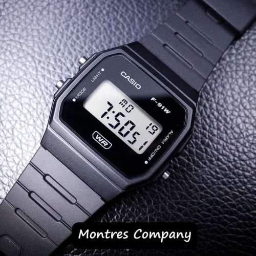 Montres Company 香港註冊公司(31年老店) 卡西歐 CASIO  七年電池壽命 F91 F91WB F...