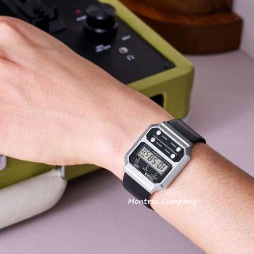 Montres Company香港註冊公司(31年老店) 卡西歐 CASIO A100 A100WE A100WEGG A100W...