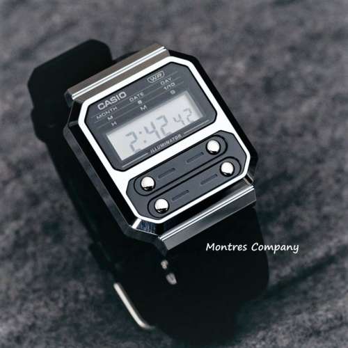 Montres Company香港註冊公司(31年老店) 卡西歐 CASIO A100 A100WE A100WEGG A100W...