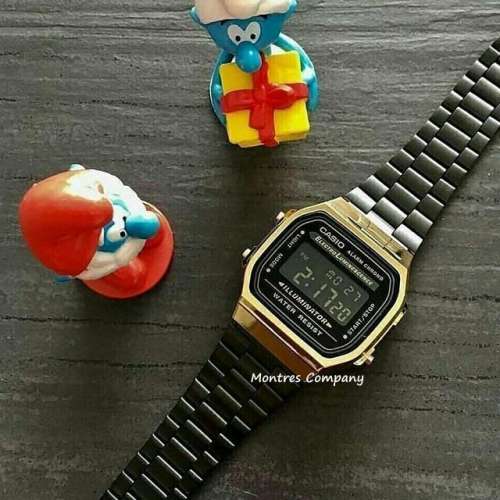 Montres Company香港註冊公司(31年老店) 卡西歐 CASIO 七年電池壽命 A168 A168WEGB...