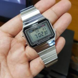 Montres Company香港註冊公司(31年老店) 卡西歐 CASIO 超薄錶殼 不鏽鋼 A700 A700W...