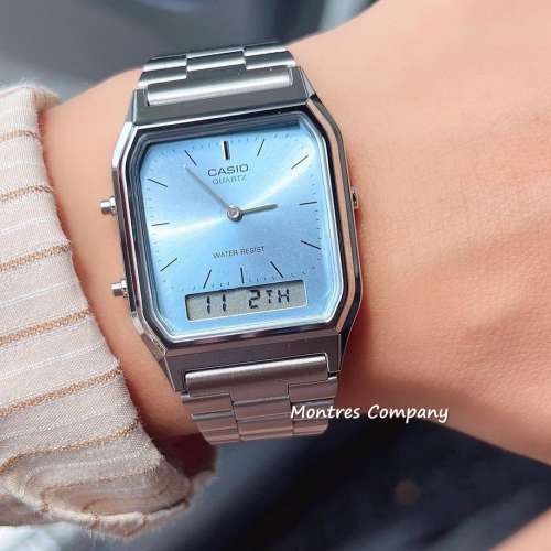 Montres Company香港註冊公司(31年老店) 卡西歐 CASIO AQ230 AQ230A AQ-230 AQ-230...