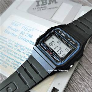 Montres Company 香港註冊公司 (31年老店) 卡西歐 CASIO F91 F91W F-91W-1D 七年電...