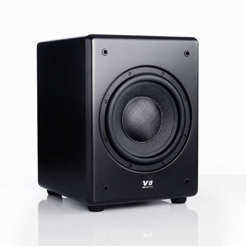 M&K SOUND Miller & Kreise V8 Compact Subwoofer 影院級 8吋主動式 重低音 超低音 ...