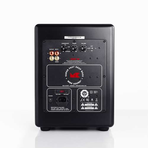 M&K SOUND Miller & Kreise V8 Compact Subwoofer 影院級 8吋主動式 重低音 超低音 ...