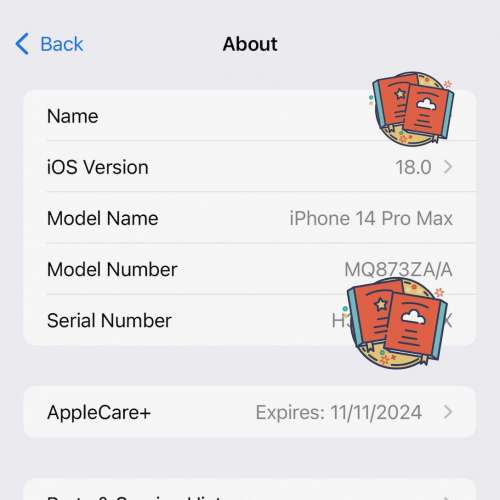 iPhone 14 Pro Max 256GB 95% New (with AppleCare+ until 11/11) + 2 Cases