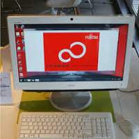 fujitsu 20吋 eh300 雙核芯 一體電腦ALL in one PC ,90%新4G RAM 240G SSD Harddis...