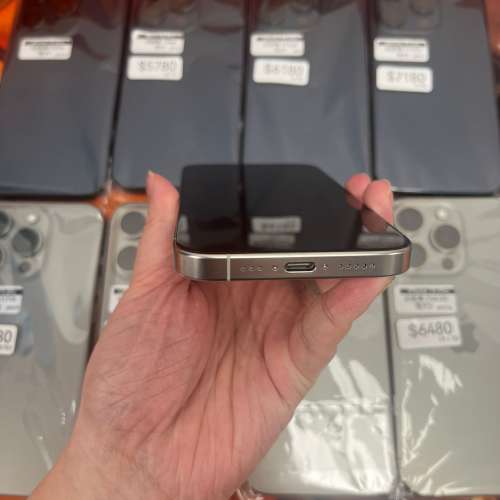 (電子之家，超多高質素Apple 機/iPhone 15 pro/128,256,512gb,1Tb/白色原色藍色黑色...
