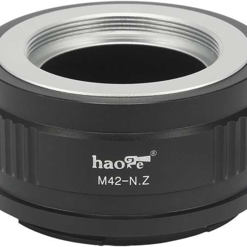 HAOGE M42 Type 2 Screw Mount SLR Lens To Nikon Z Mount Adaptor (封針，金屬接環)