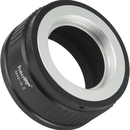 HAOGE M42 Type 2 Screw Mount SLR Lens To Nikon Z Mount Adaptor (封針，金屬接環)